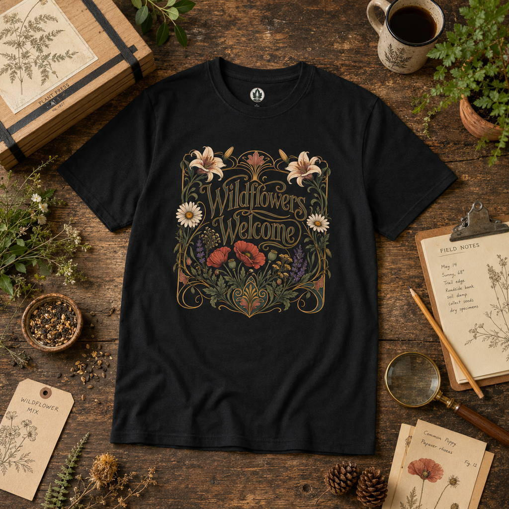 Wildflowers Welcome T‑Shirt