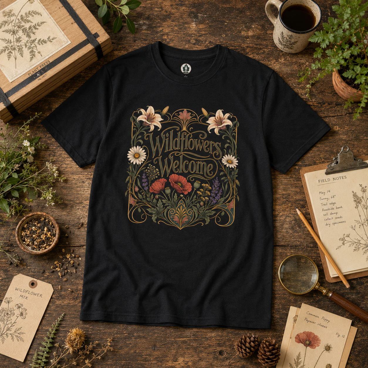 Wildflowers Welcome T‑Shirt