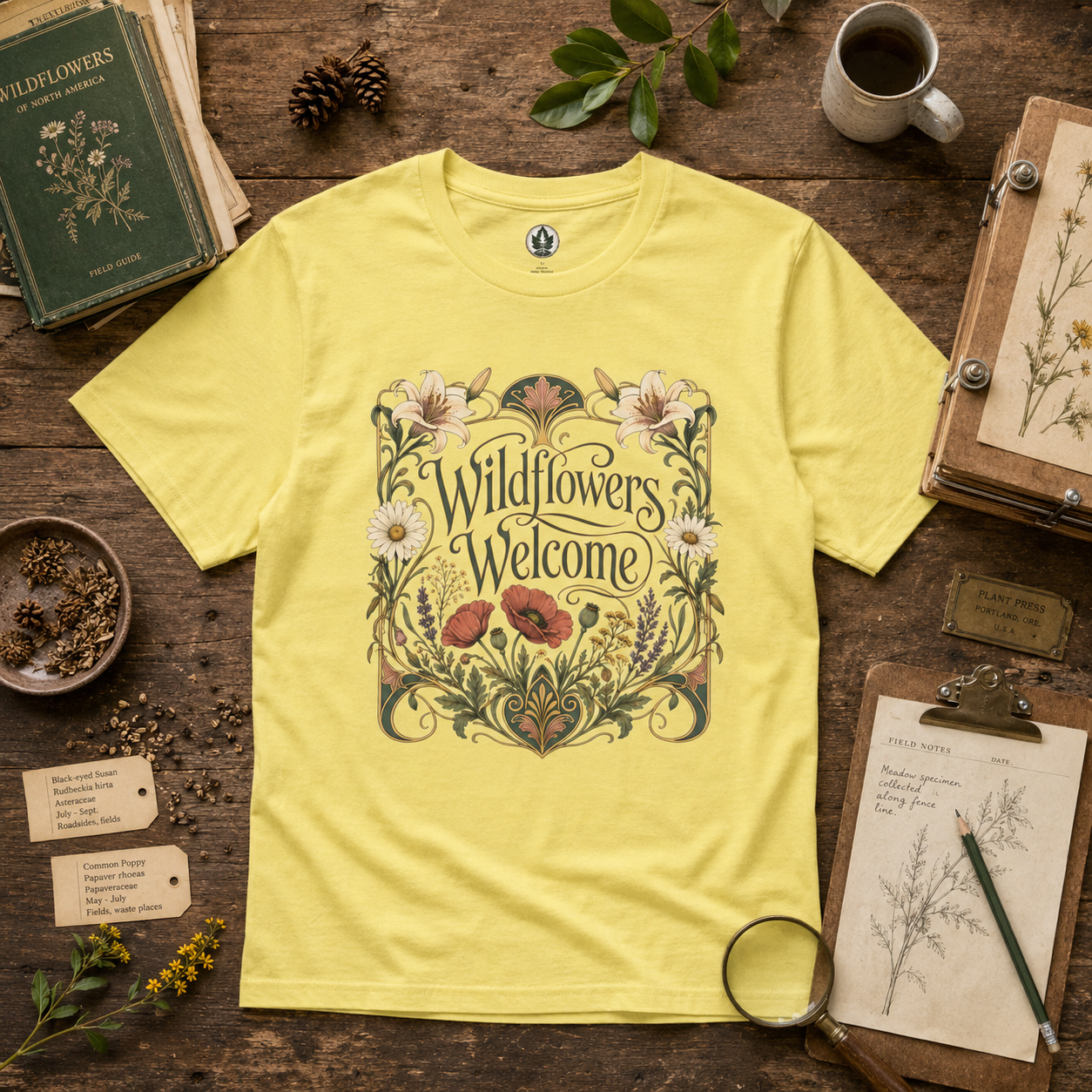 Wildflowers Welcome T‑Shirt