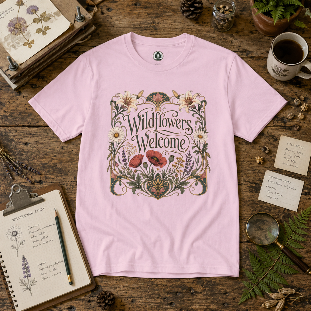 Wildflowers Welcome T‑Shirt