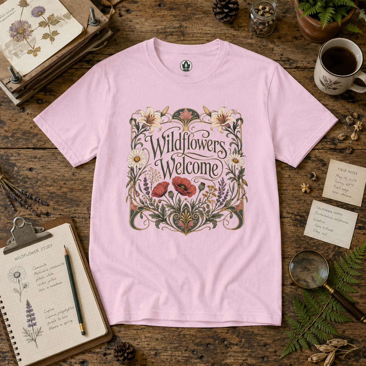 Wildflowers Welcome T‑Shirt