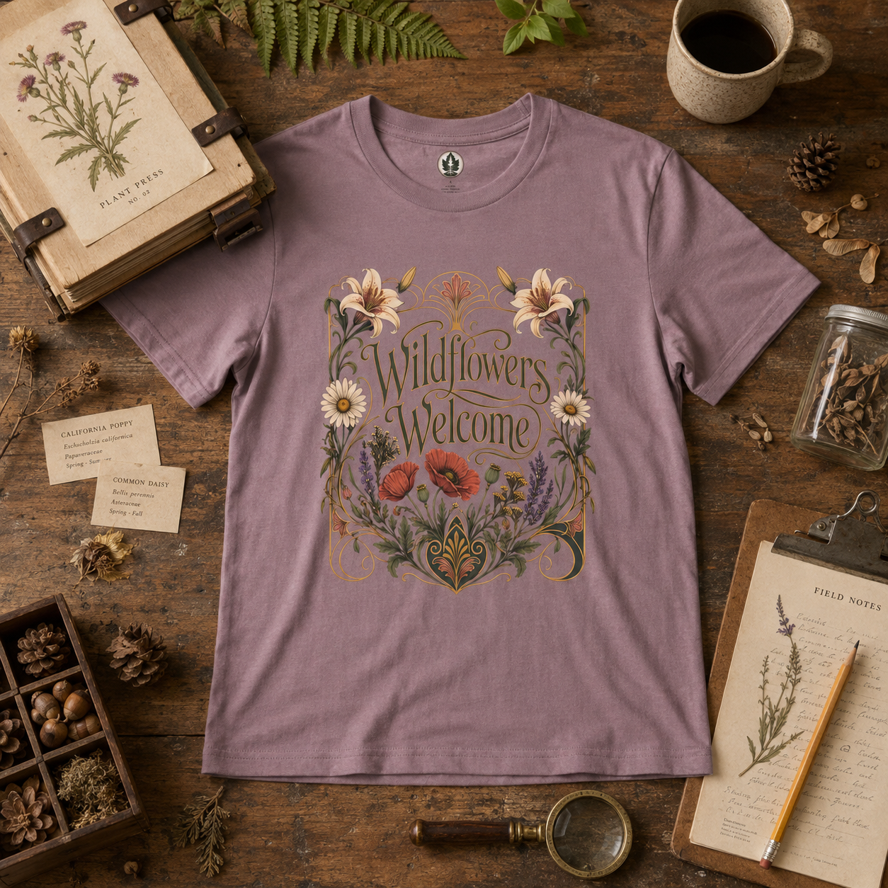 Wildflowers Welcome T‑Shirt