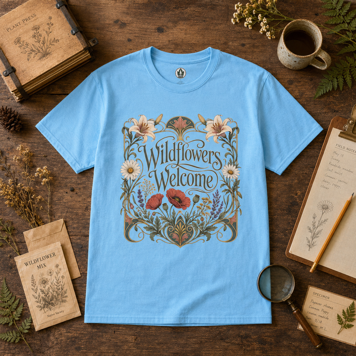Wildflowers Welcome T‑Shirt