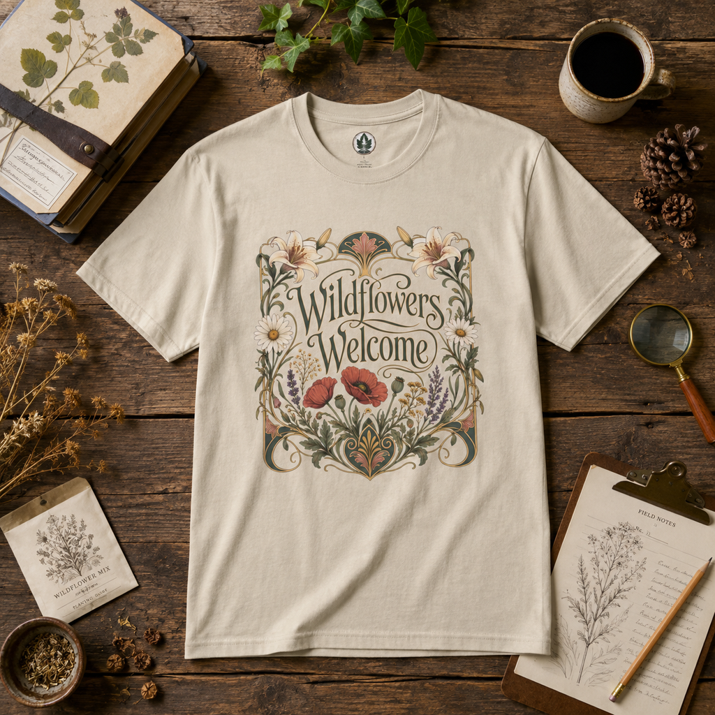 Wildflowers Welcome T‑Shirt
