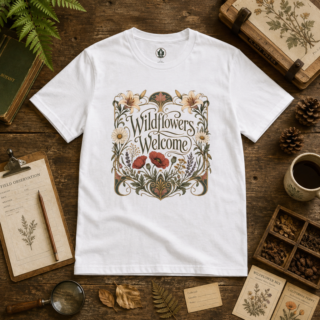 Wildflowers Welcome T‑Shirt