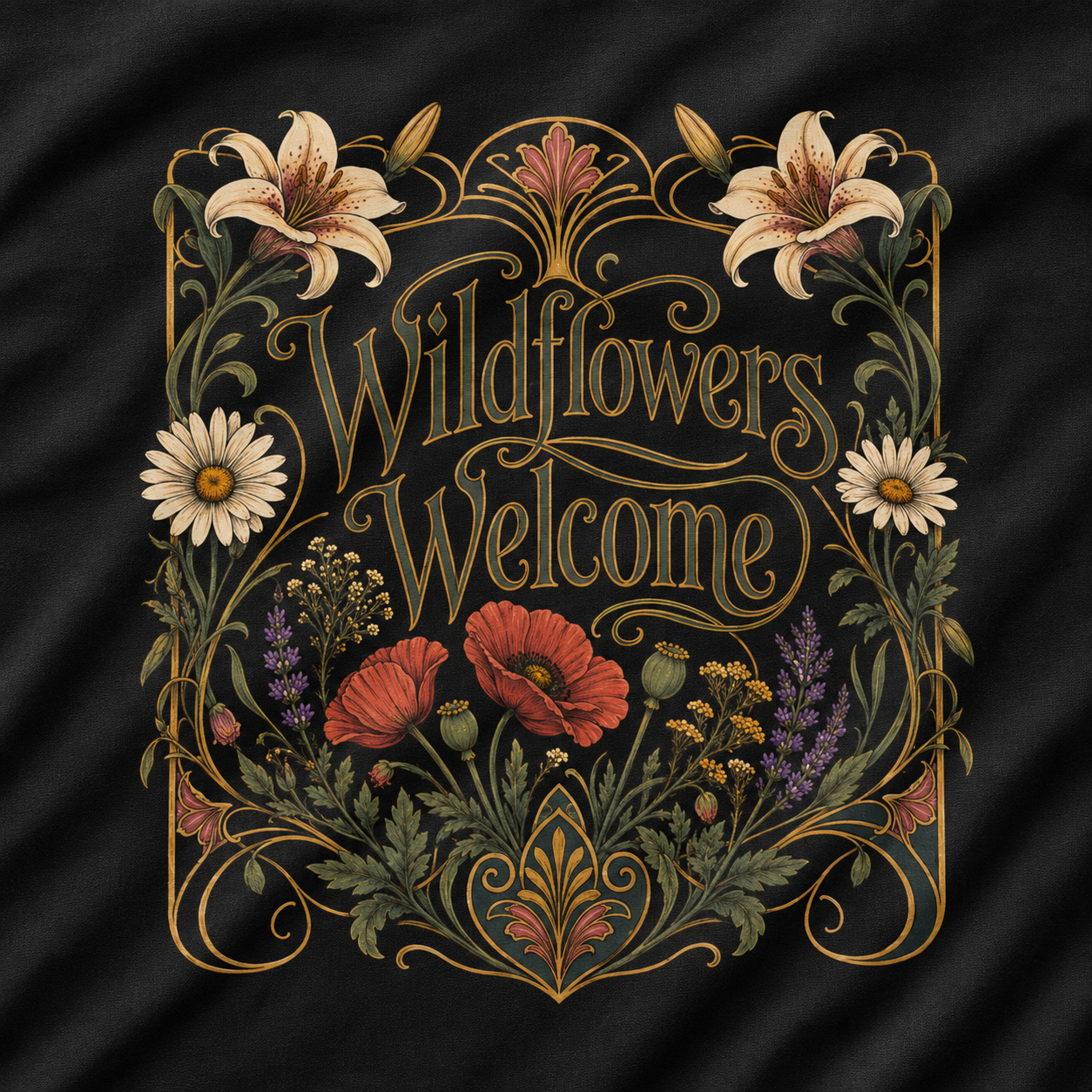 Wildflowers Welcome T‑Shirt