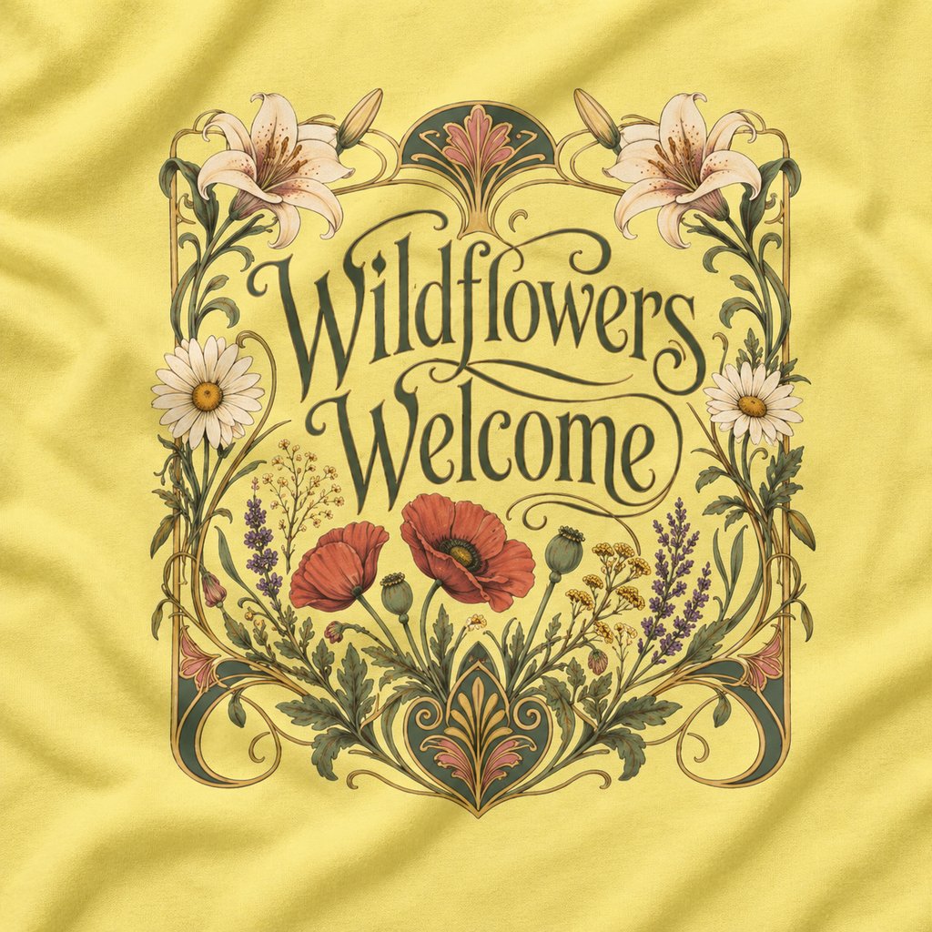 Wildflowers Welcome T‑Shirt