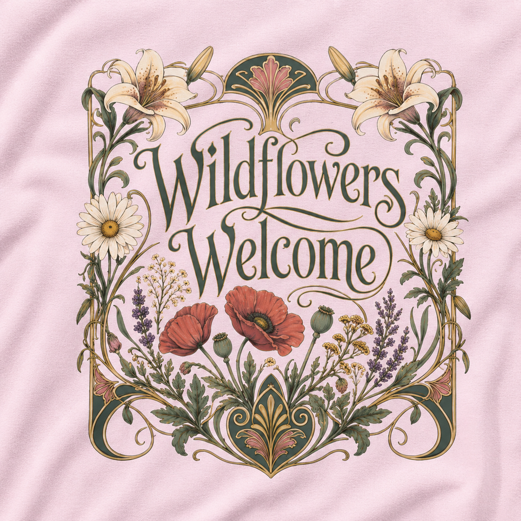 Wildflowers Welcome T‑Shirt