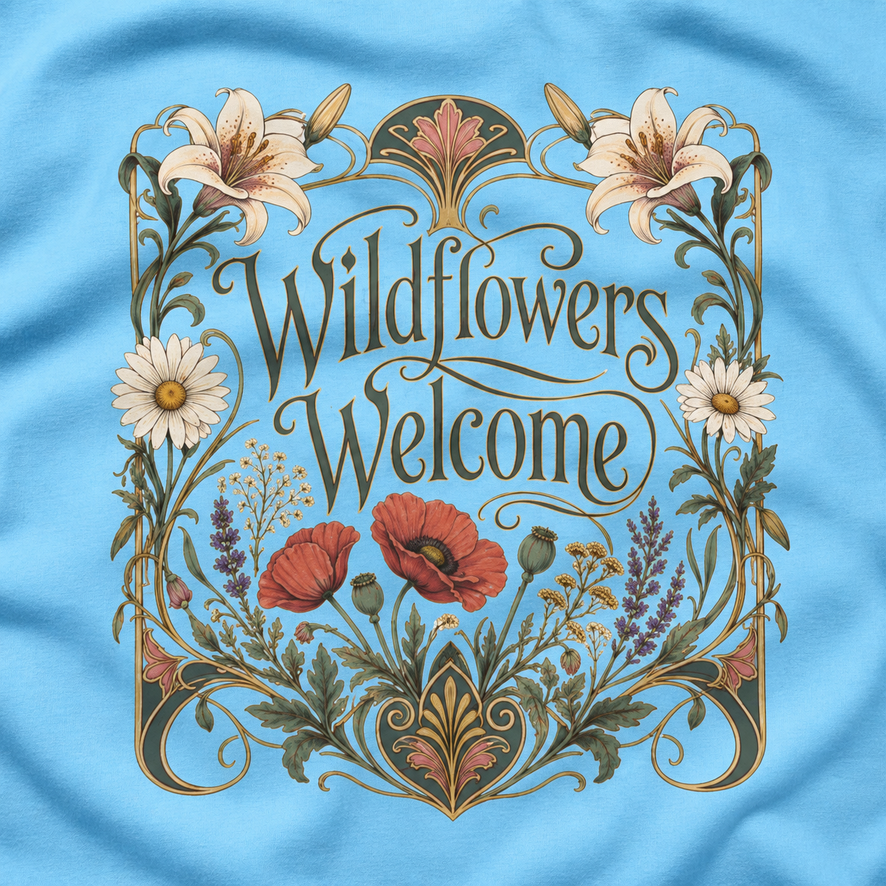 Wildflowers Welcome T‑Shirt