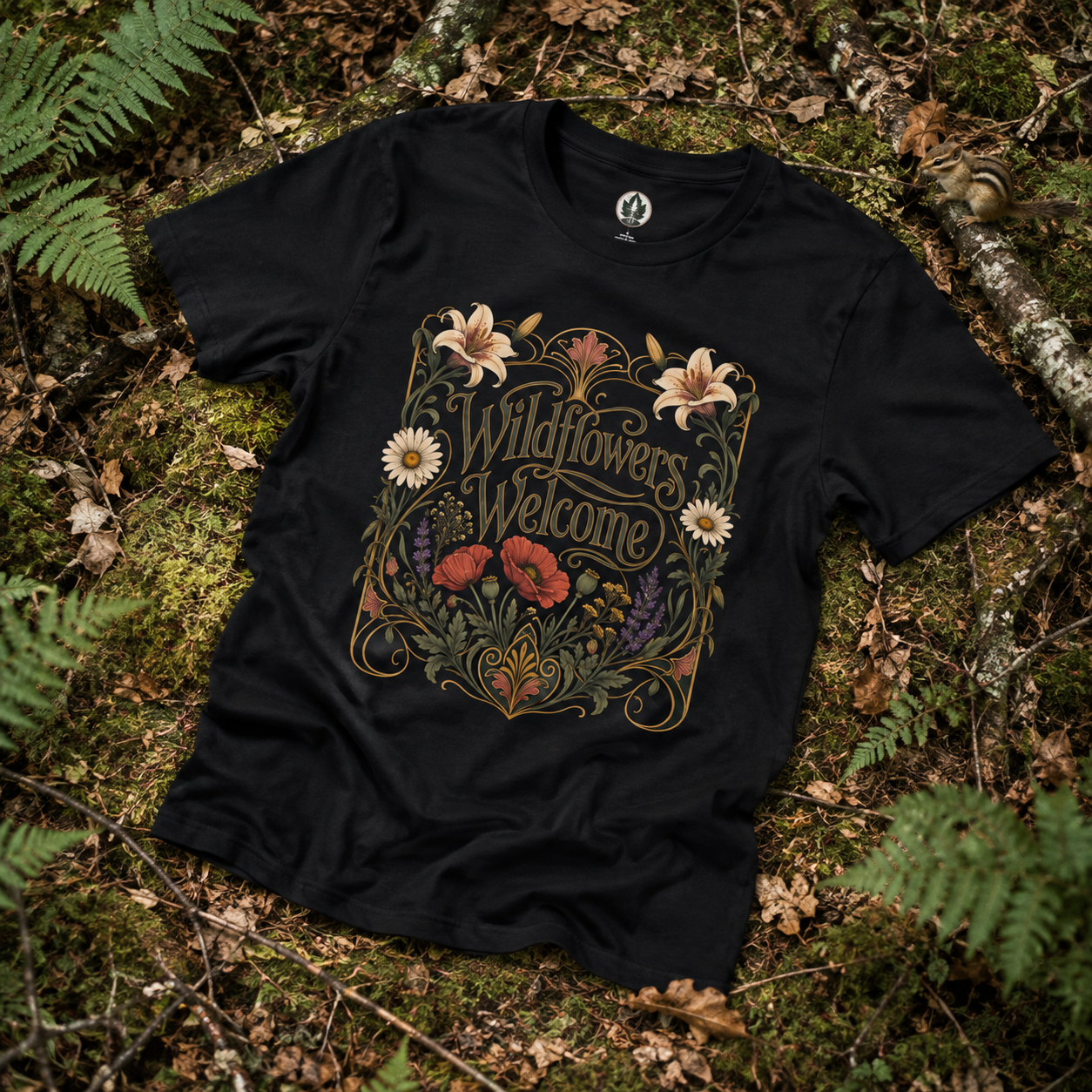 Wildflowers Welcome T‑Shirt