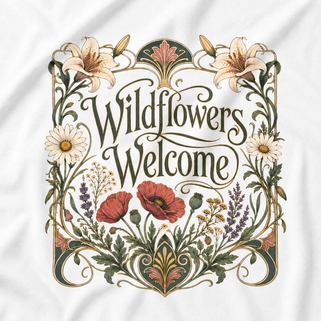 Wildflowers Welcome T‑Shirt