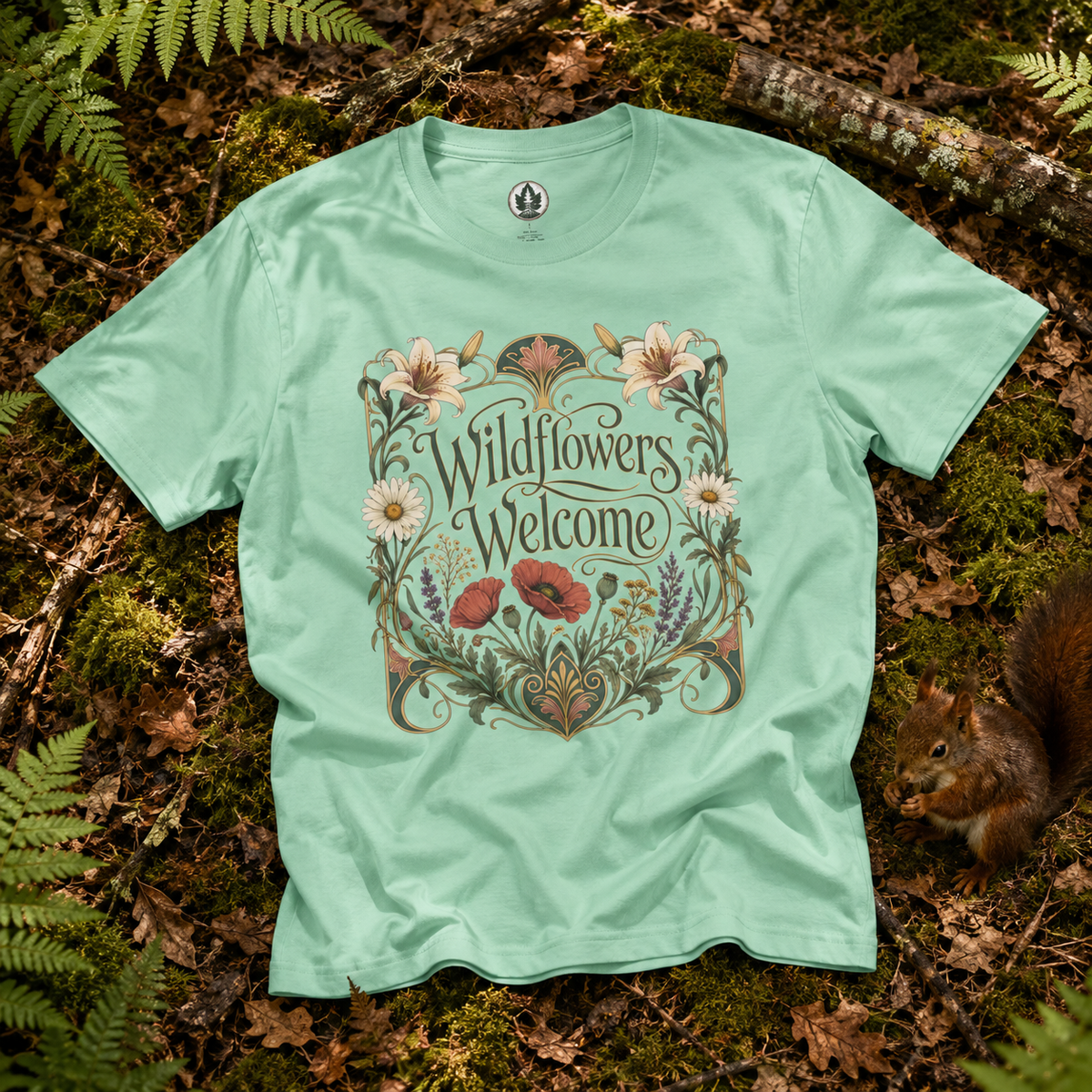 Wildflowers Welcome T‑Shirt