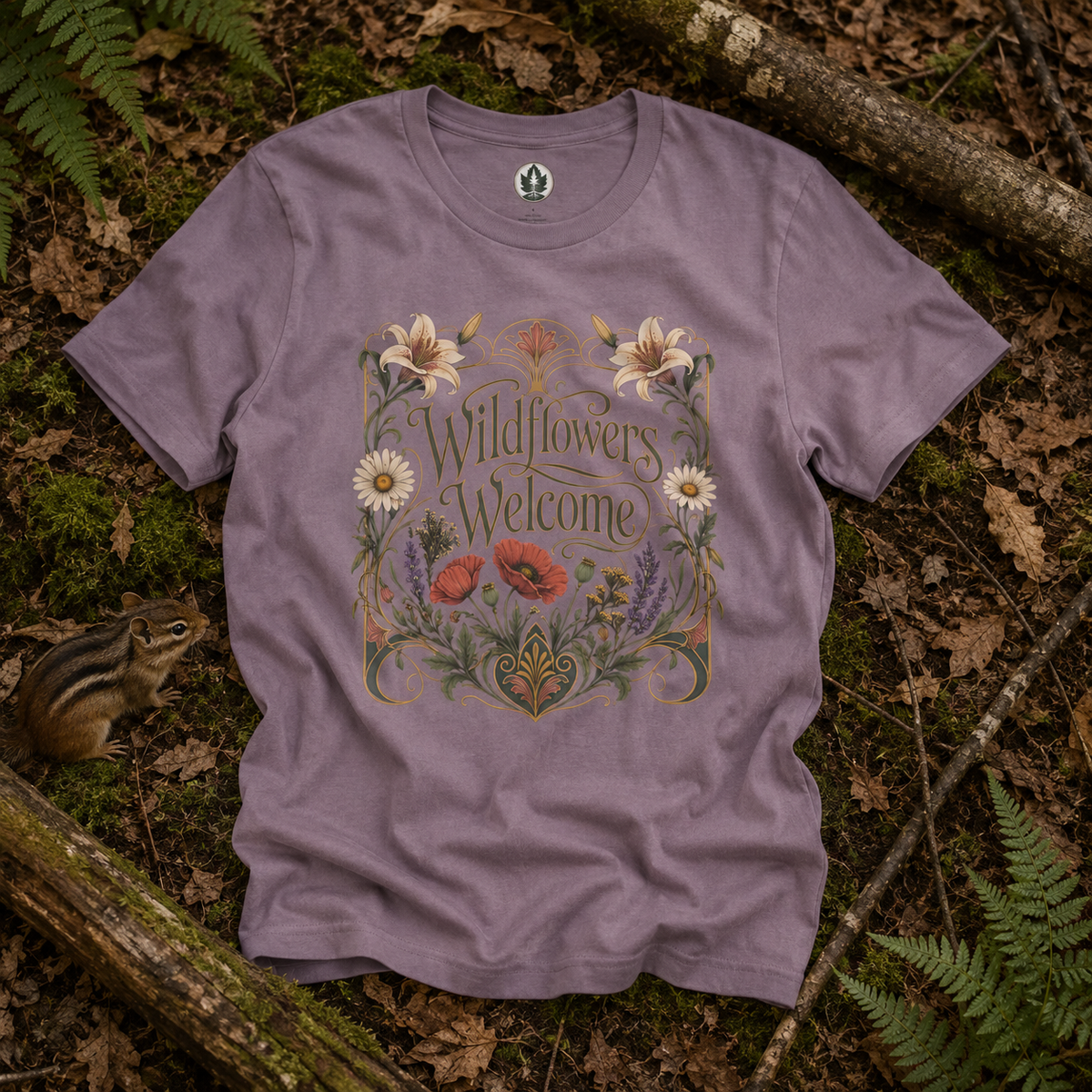 Wildflowers Welcome T‑Shirt