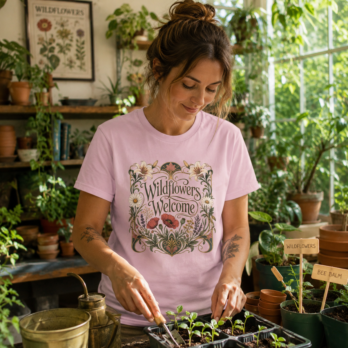 Wildflowers Welcome T‑Shirt