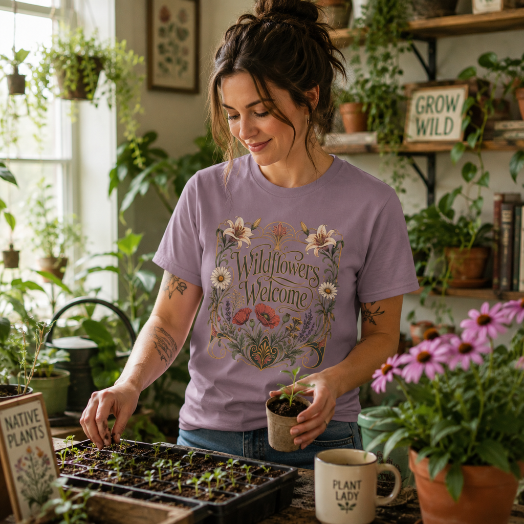 Wildflowers Welcome T‑Shirt