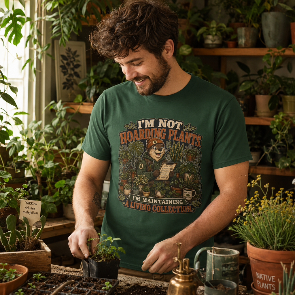 I'm Not Hoarding Plants, I'm Maintaining A Living Collection T‑Shirt