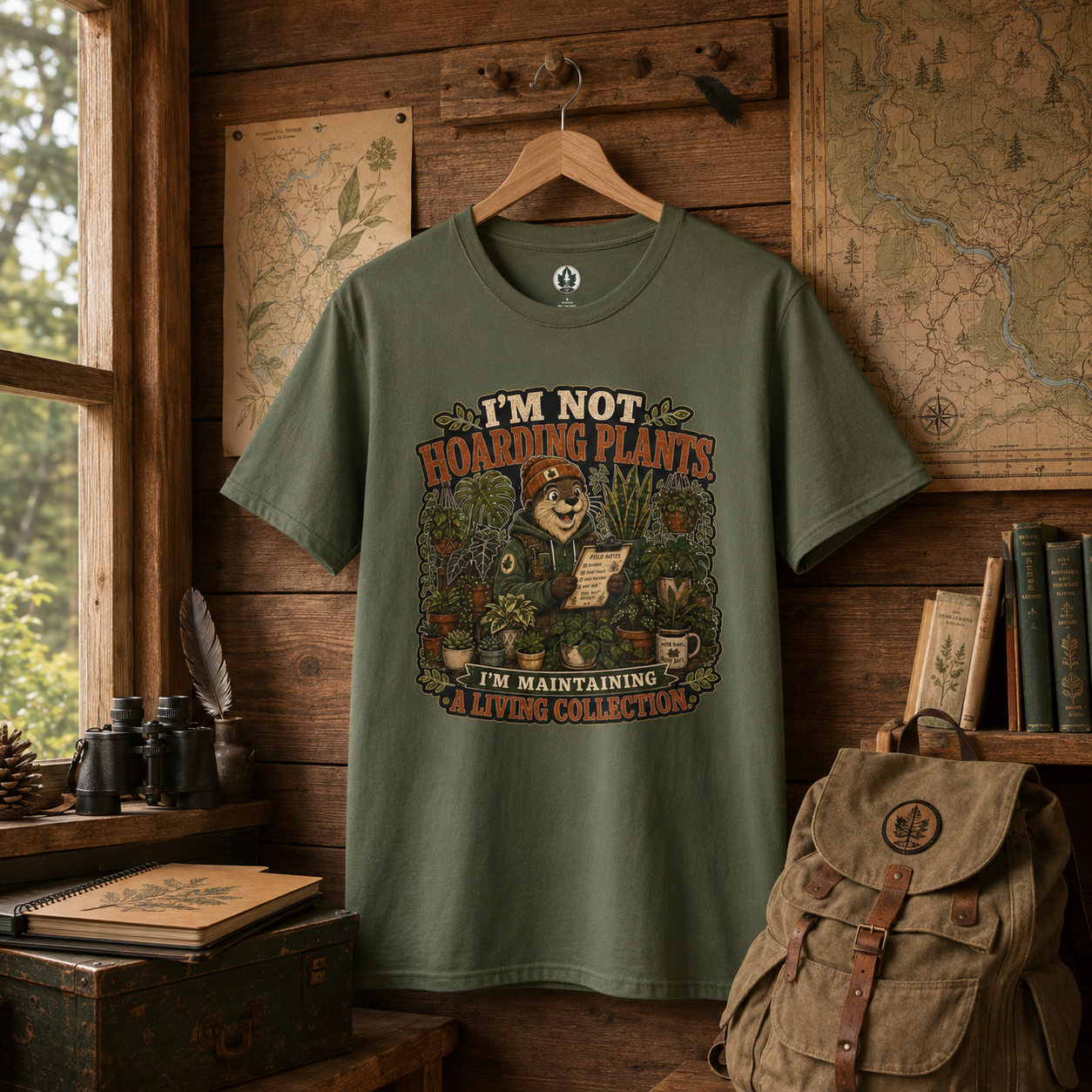 I'm Not Hoarding Plants, I'm Maintaining A Living Collection T‑Shirt