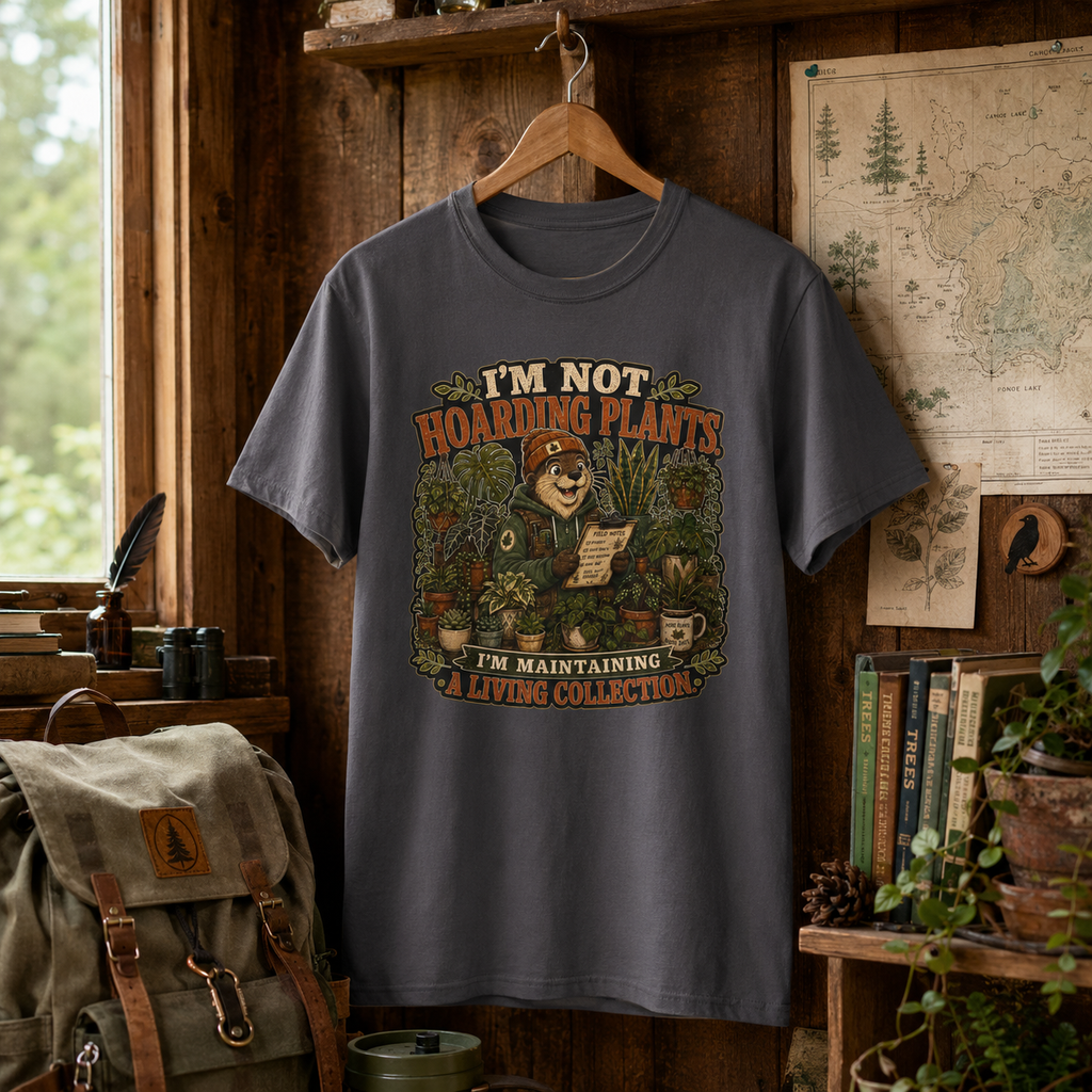 I'm Not Hoarding Plants, I'm Maintaining A Living Collection T‑Shirt