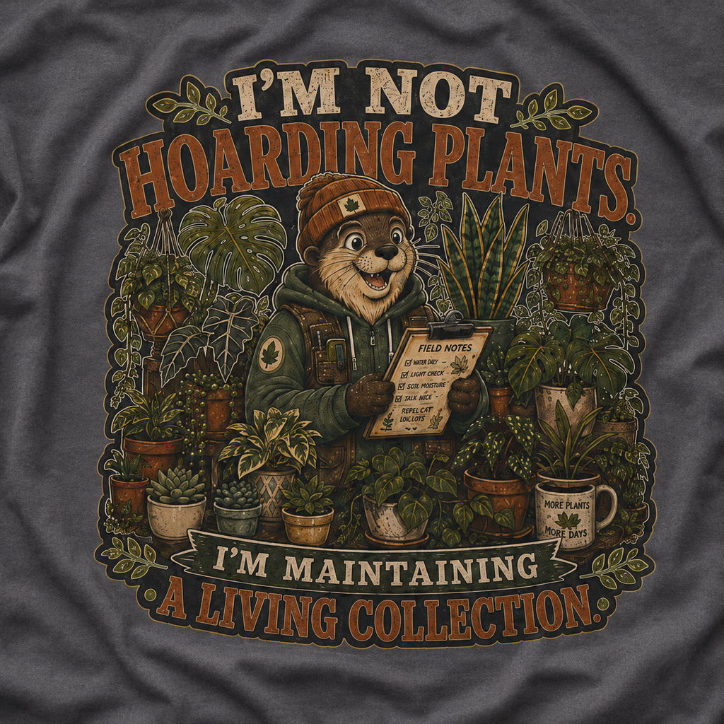 I'm Not Hoarding Plants, I'm Maintaining A Living Collection T‑Shirt