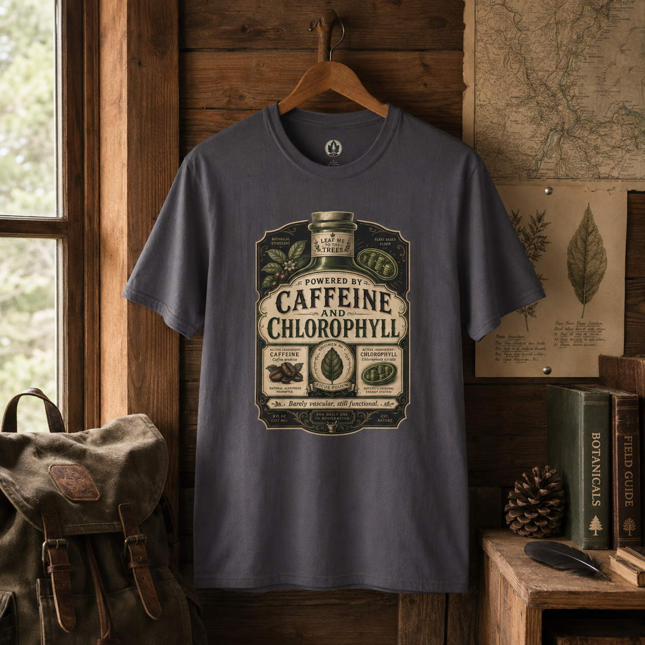 Caffeine and Chlorophyll T‑Shirt