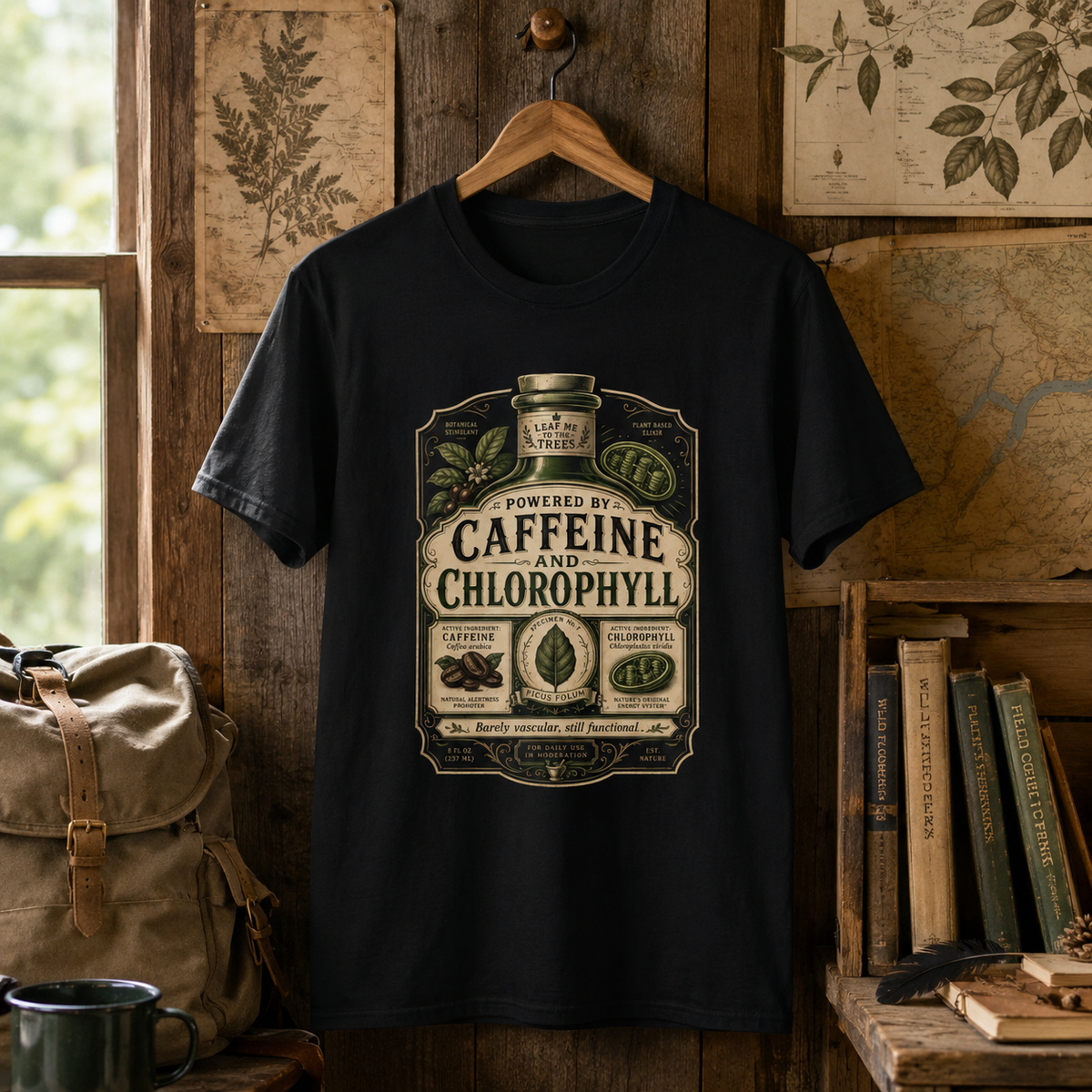 Caffeine and Chlorophyll T‑Shirt