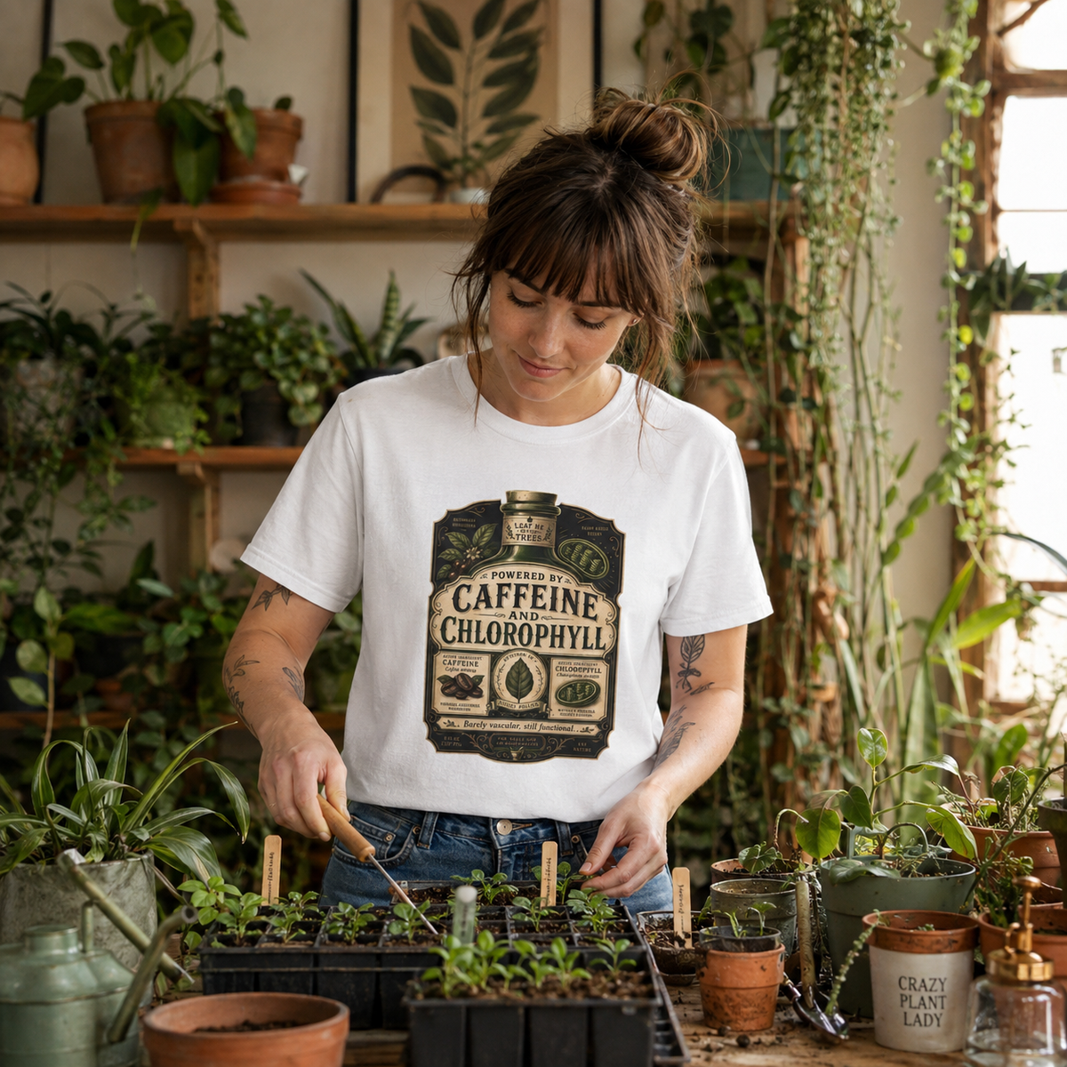 Caffeine and Chlorophyll T‑Shirt