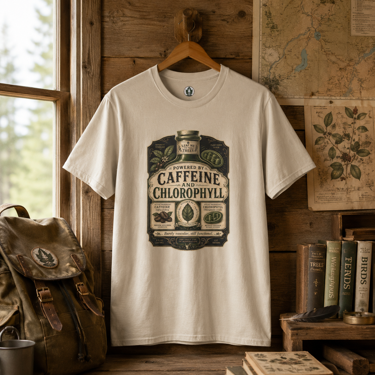 Caffeine and Chlorophyll T‑Shirt