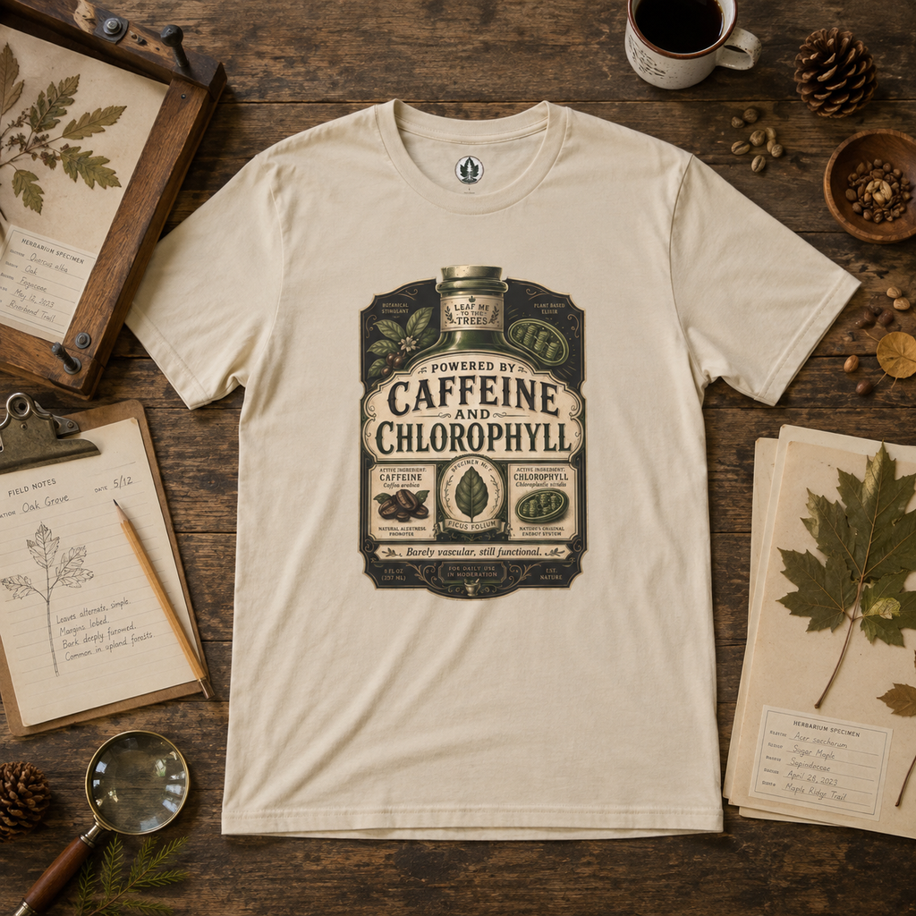 Caffeine and Chlorophyll T‑Shirt