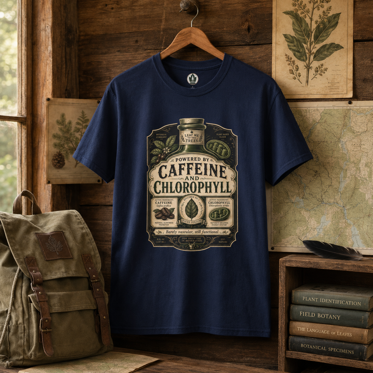 Caffeine and Chlorophyll T‑Shirt