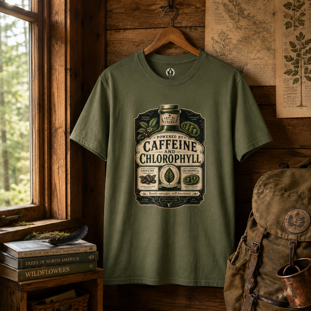Caffeine and Chlorophyll T‑Shirt