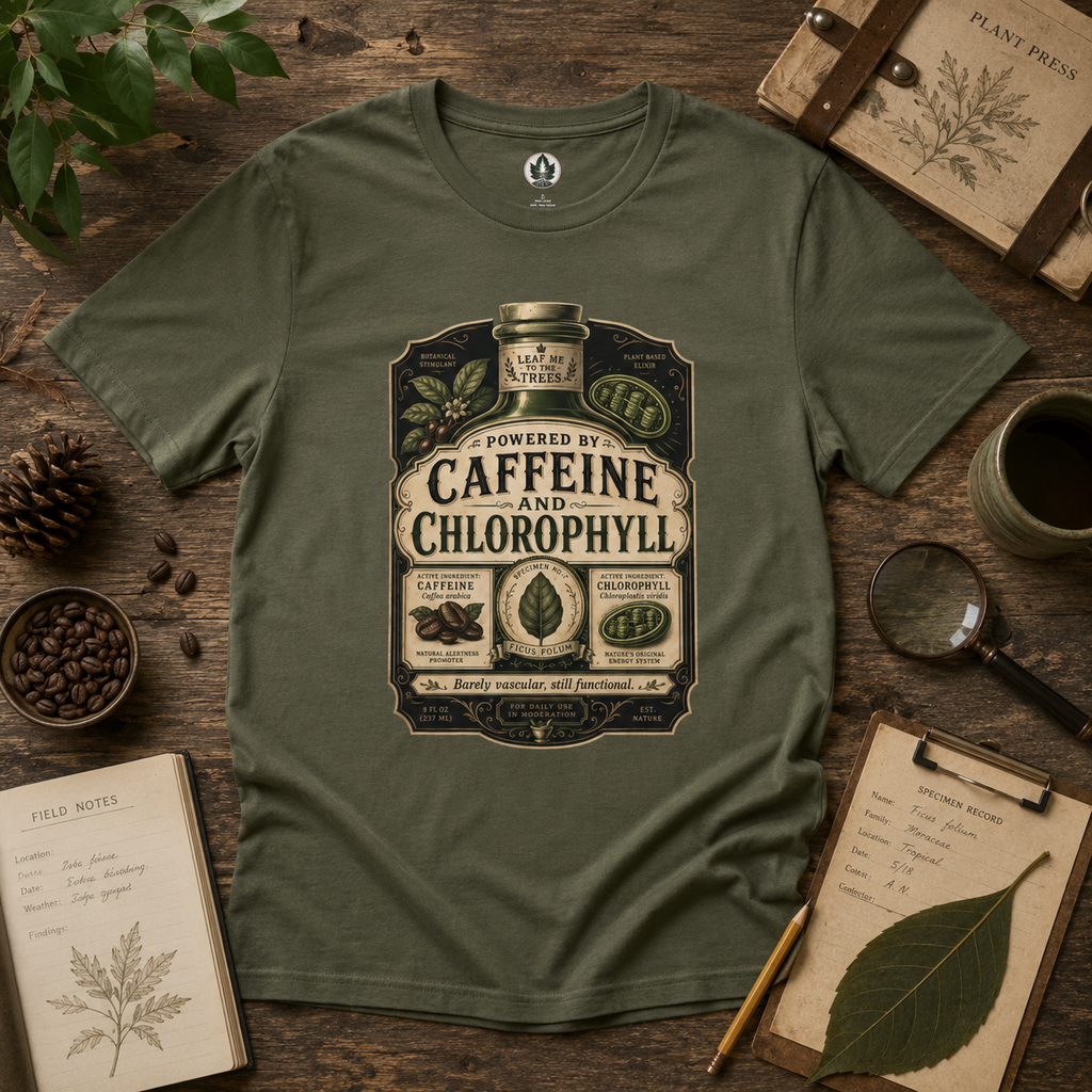 Caffeine and Chlorophyll T‑Shirt