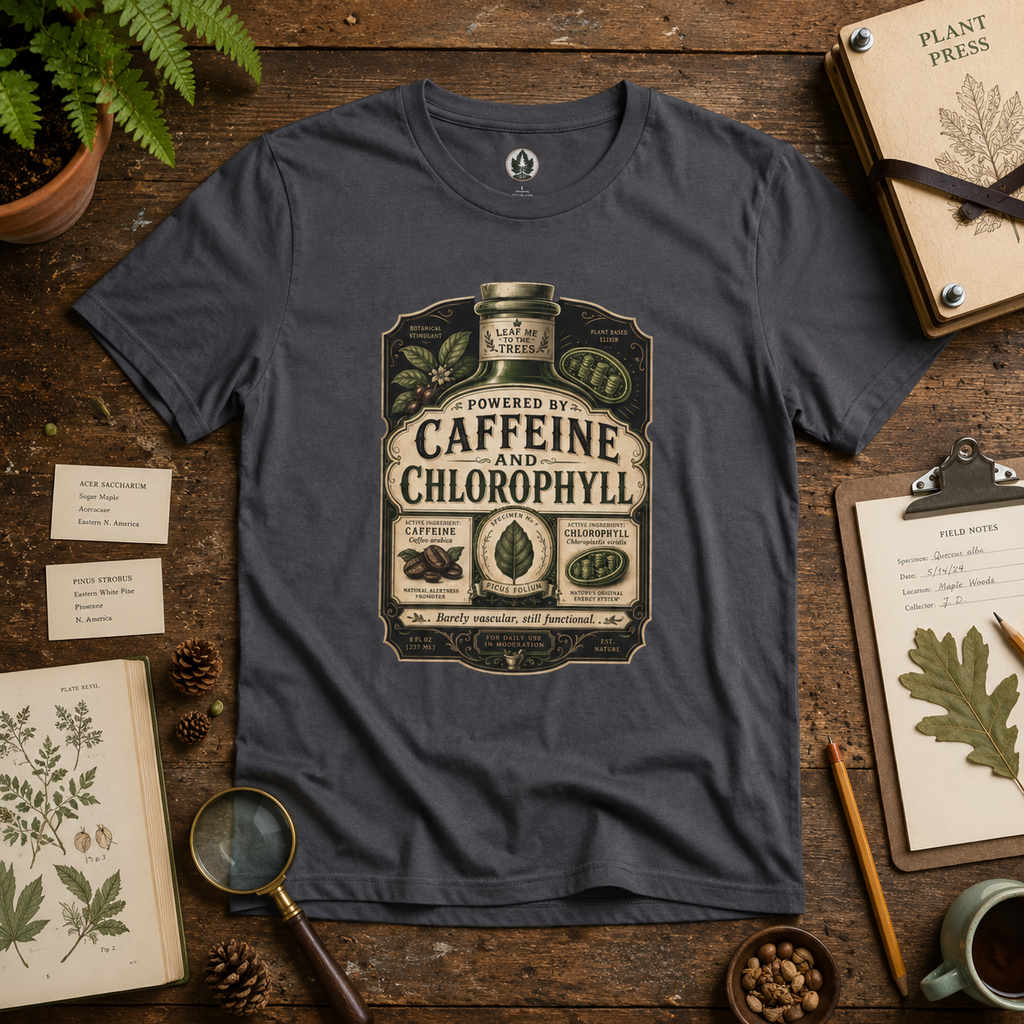 Caffeine and Chlorophyll T‑Shirt