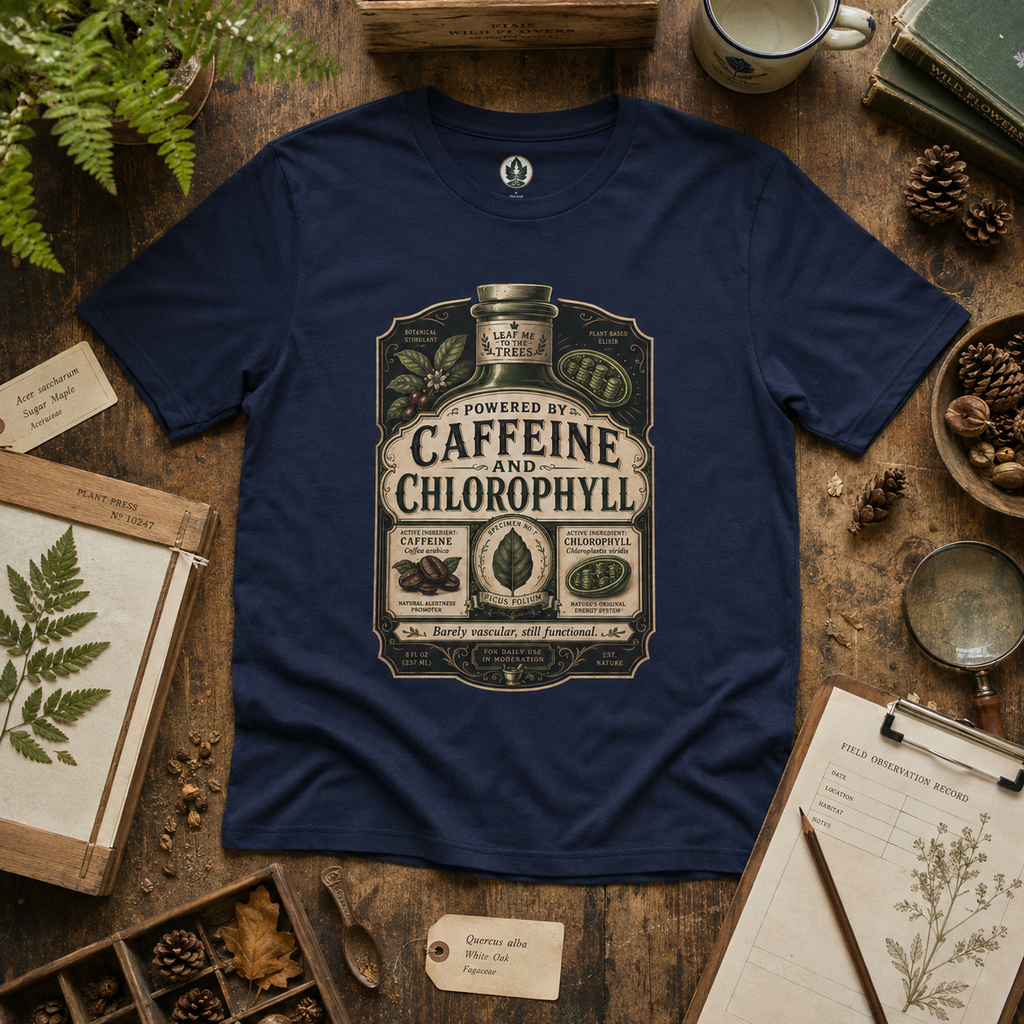 Caffeine and Chlorophyll T‑Shirt
