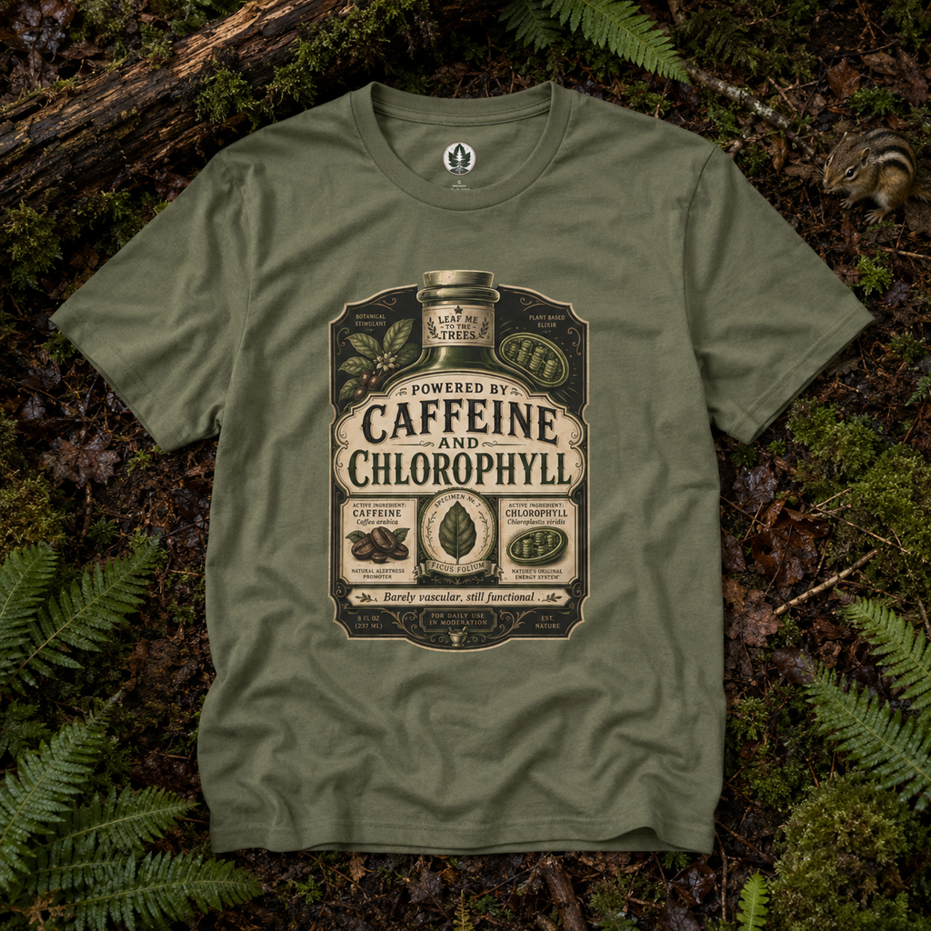 Caffeine and Chlorophyll T‑Shirt