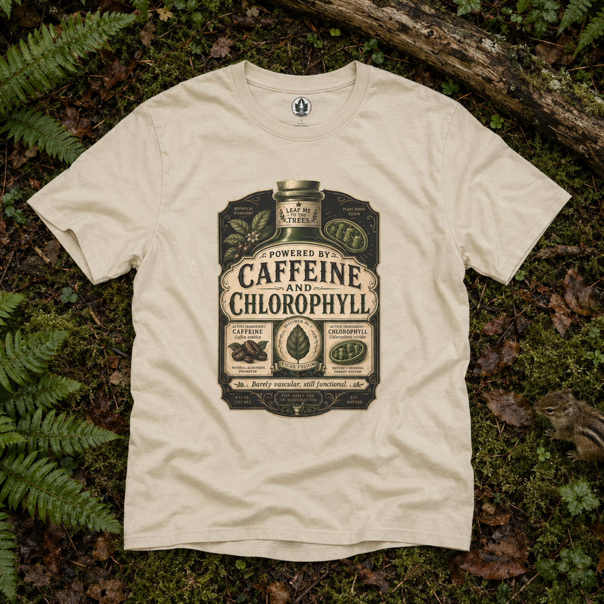 Caffeine and Chlorophyll T‑Shirt