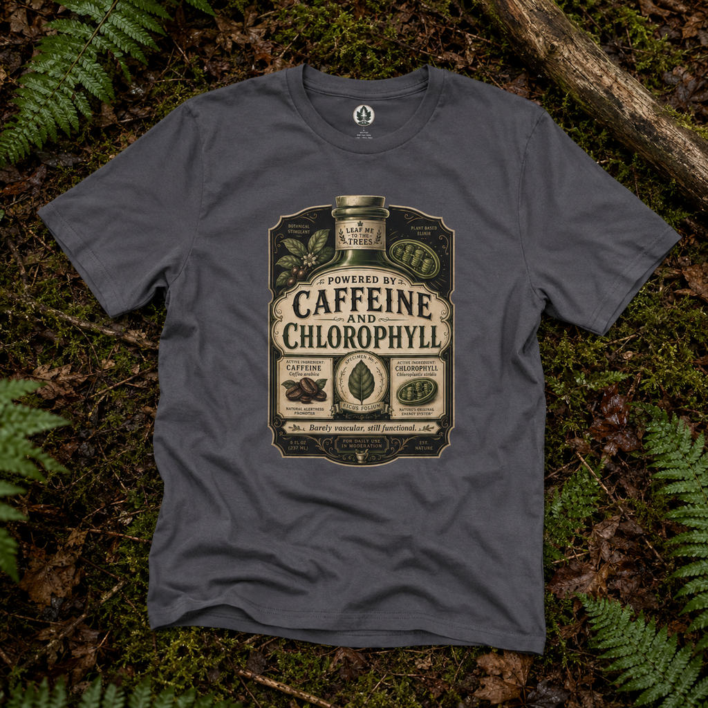 Caffeine and Chlorophyll T‑Shirt