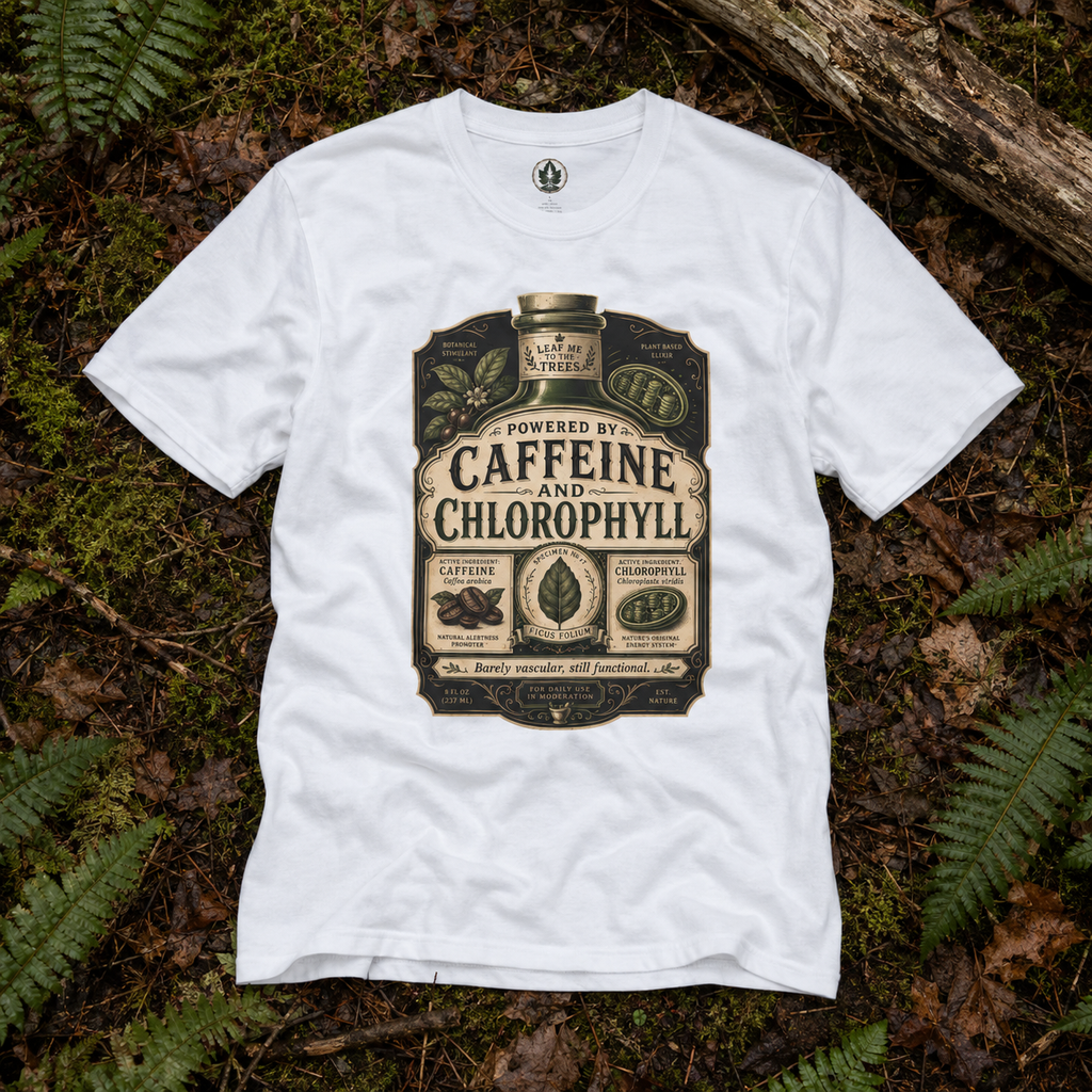 Caffeine and Chlorophyll T‑Shirt