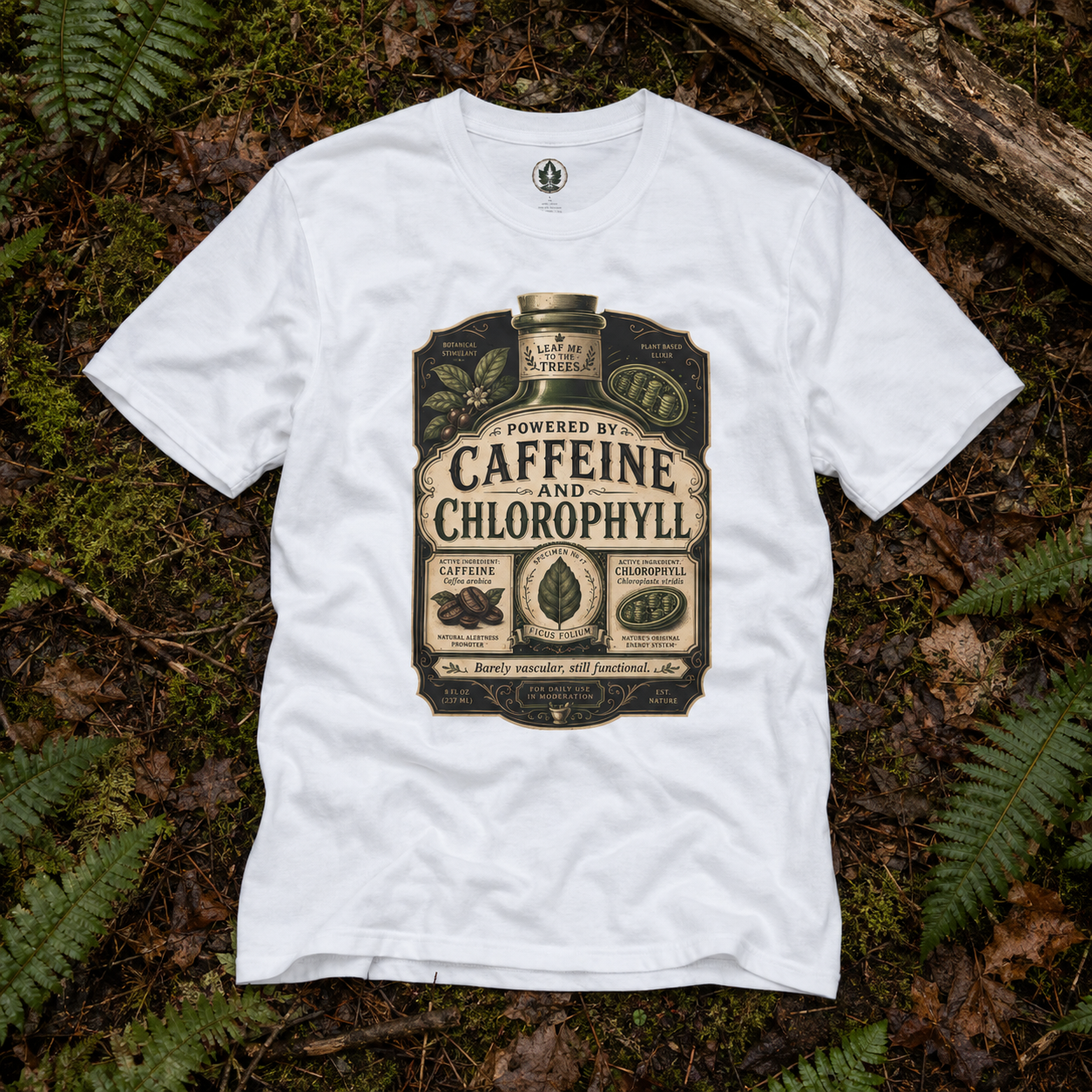 Caffeine and Chlorophyll T‑Shirt