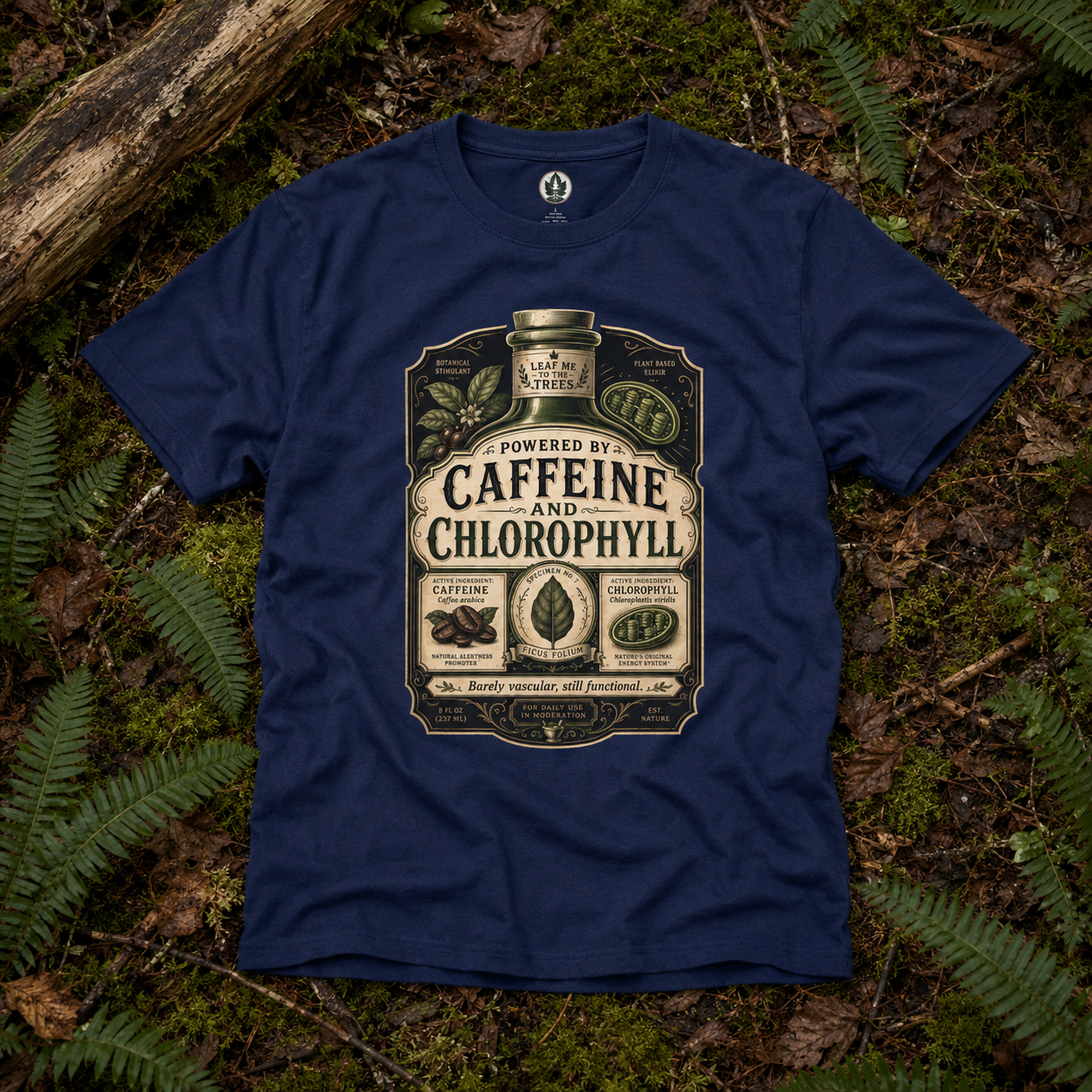 Caffeine and Chlorophyll T‑Shirt