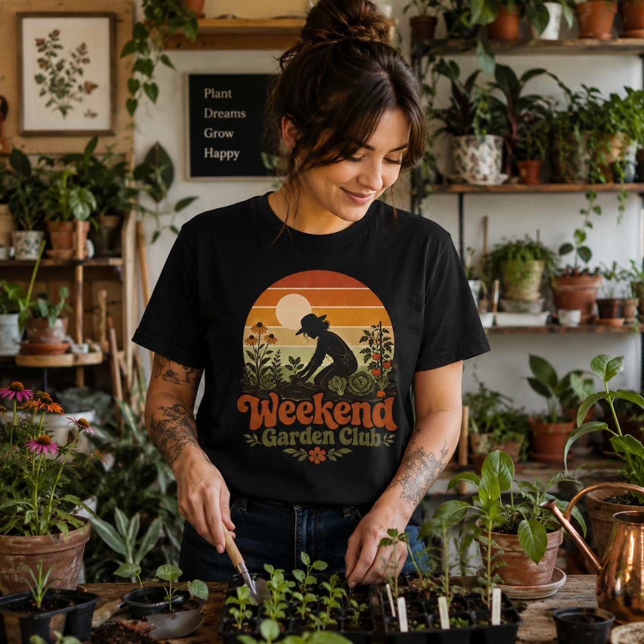 Weekend Garden Club T‑Shirt