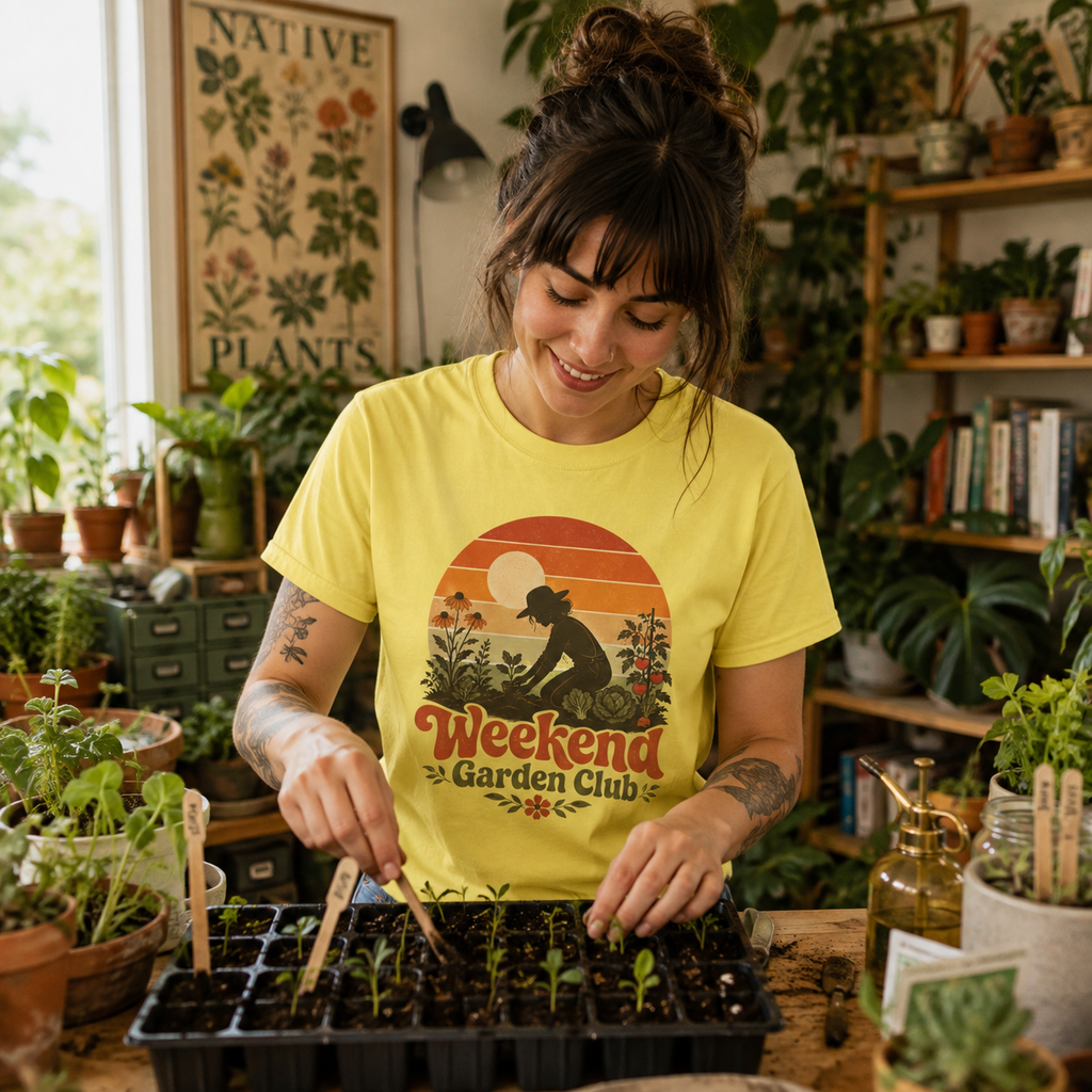 Weekend Garden Club T‑Shirt