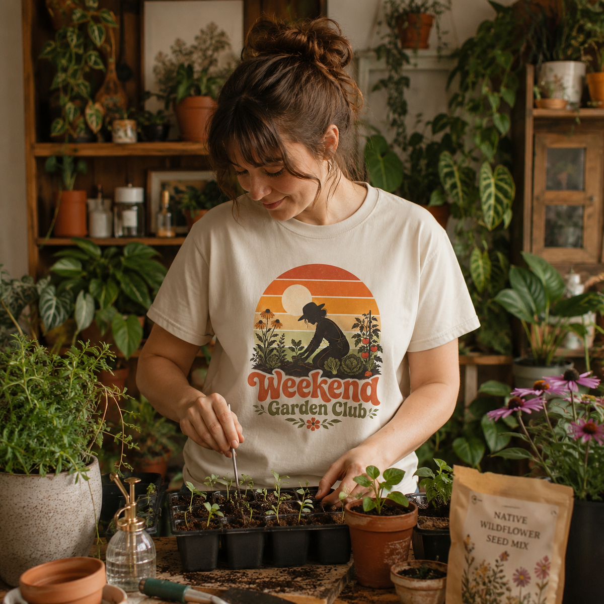 Weekend Garden Club T‑Shirt