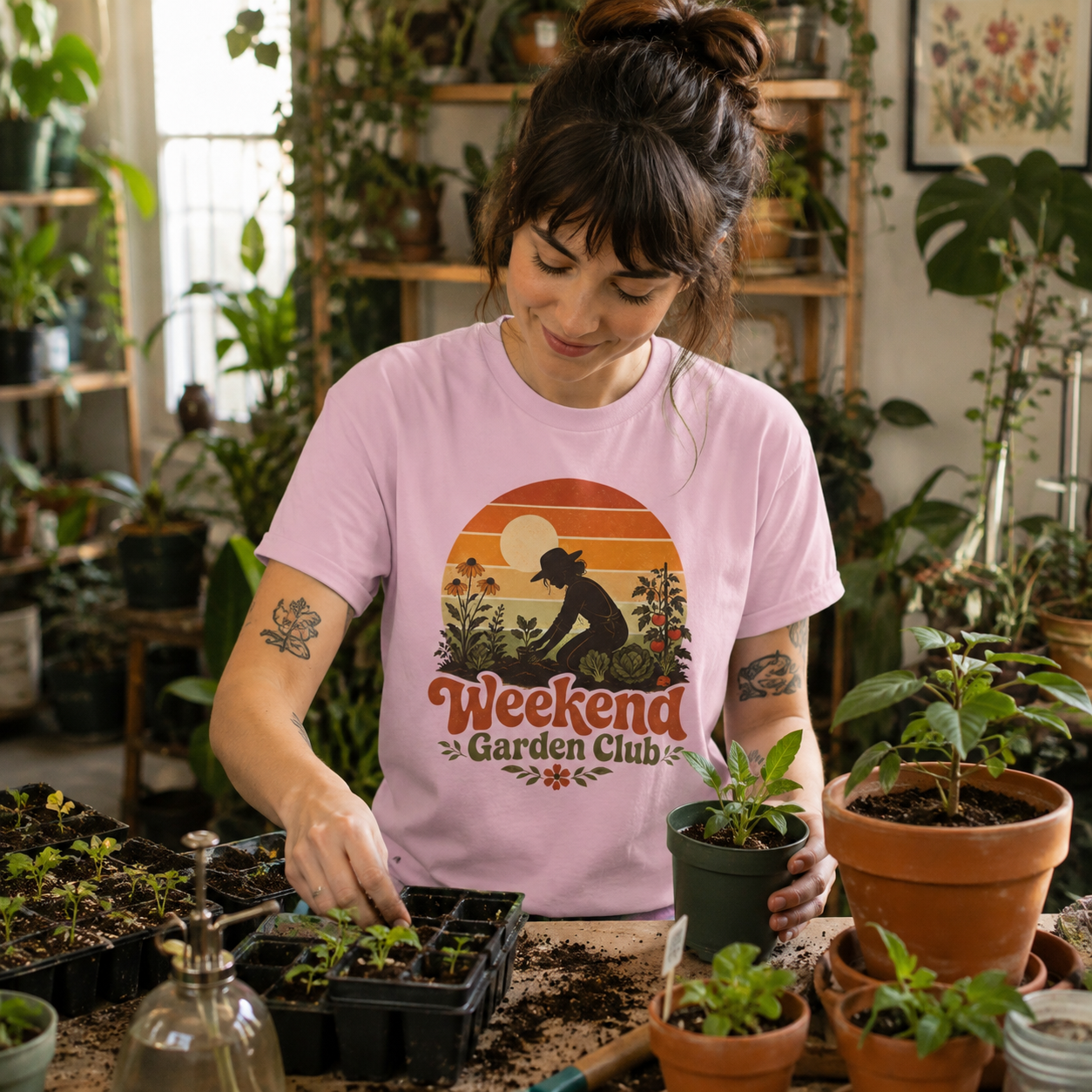 Weekend Garden Club T‑Shirt