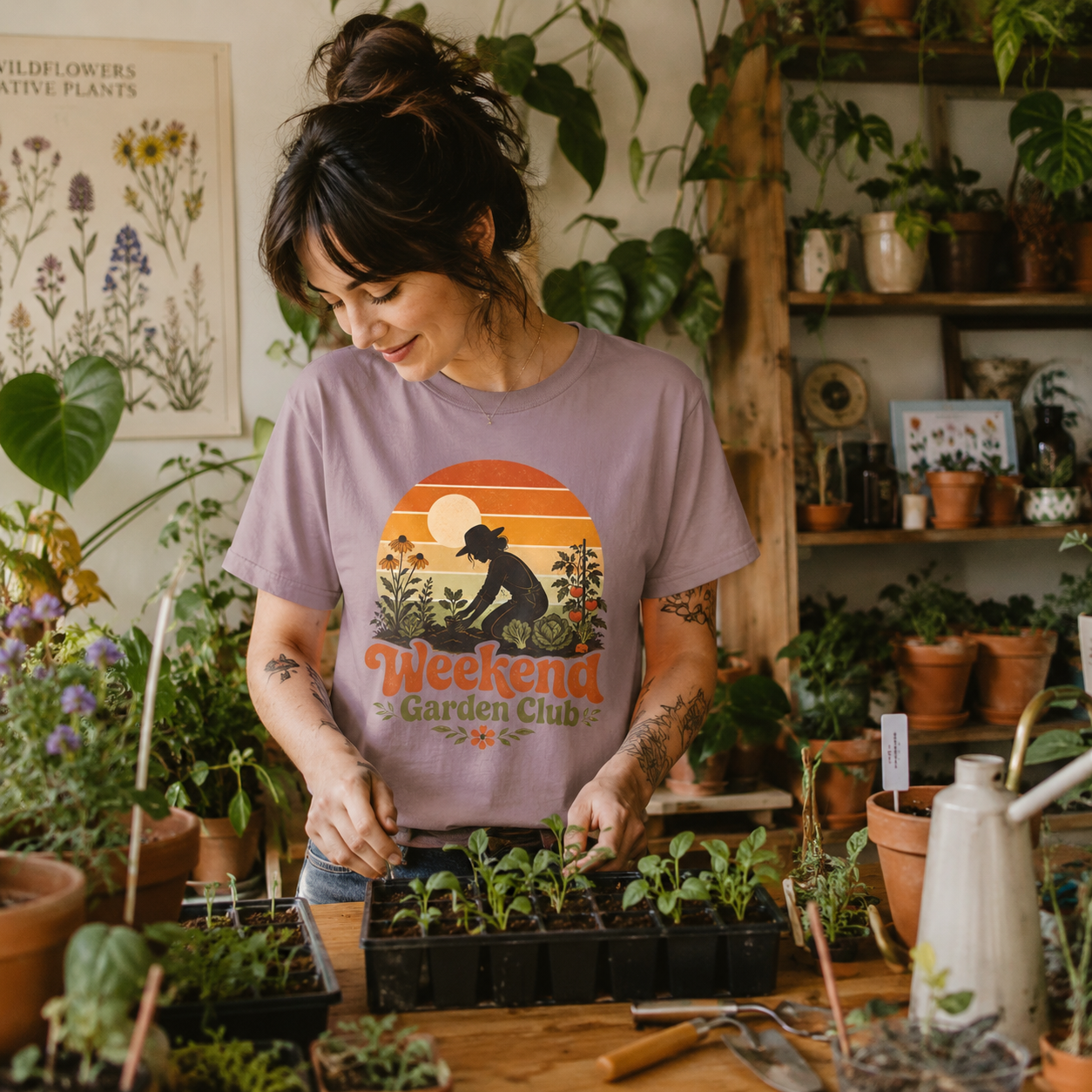 Weekend Garden Club T‑Shirt