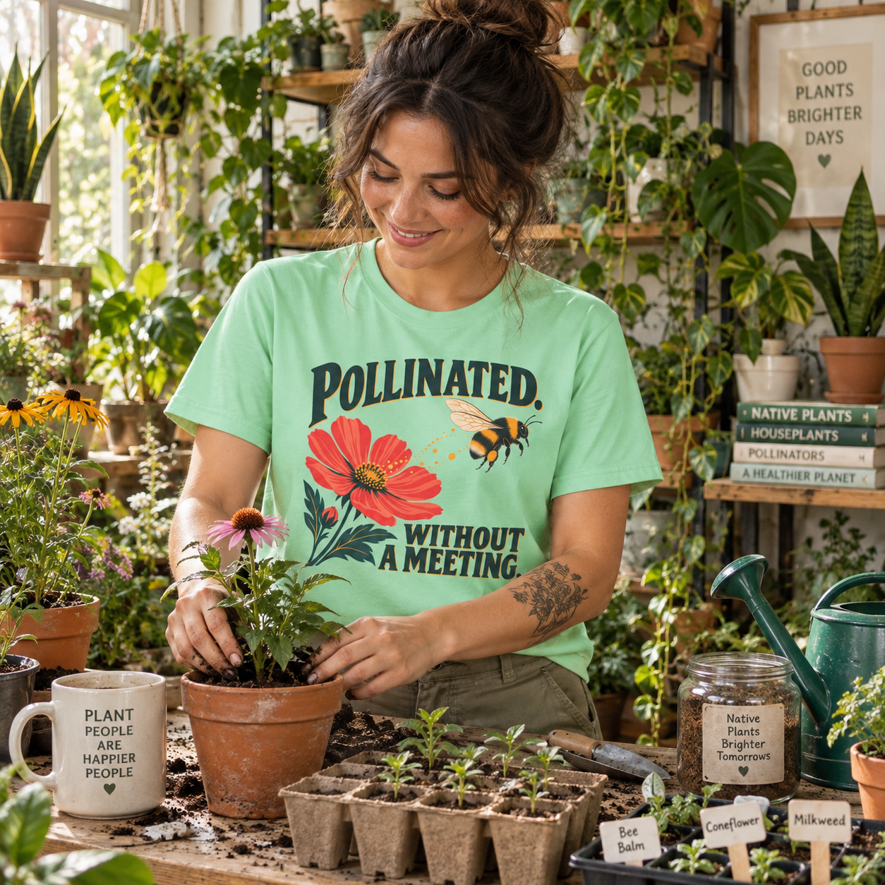 Pollinated. Without a Meeting T‑Shirt