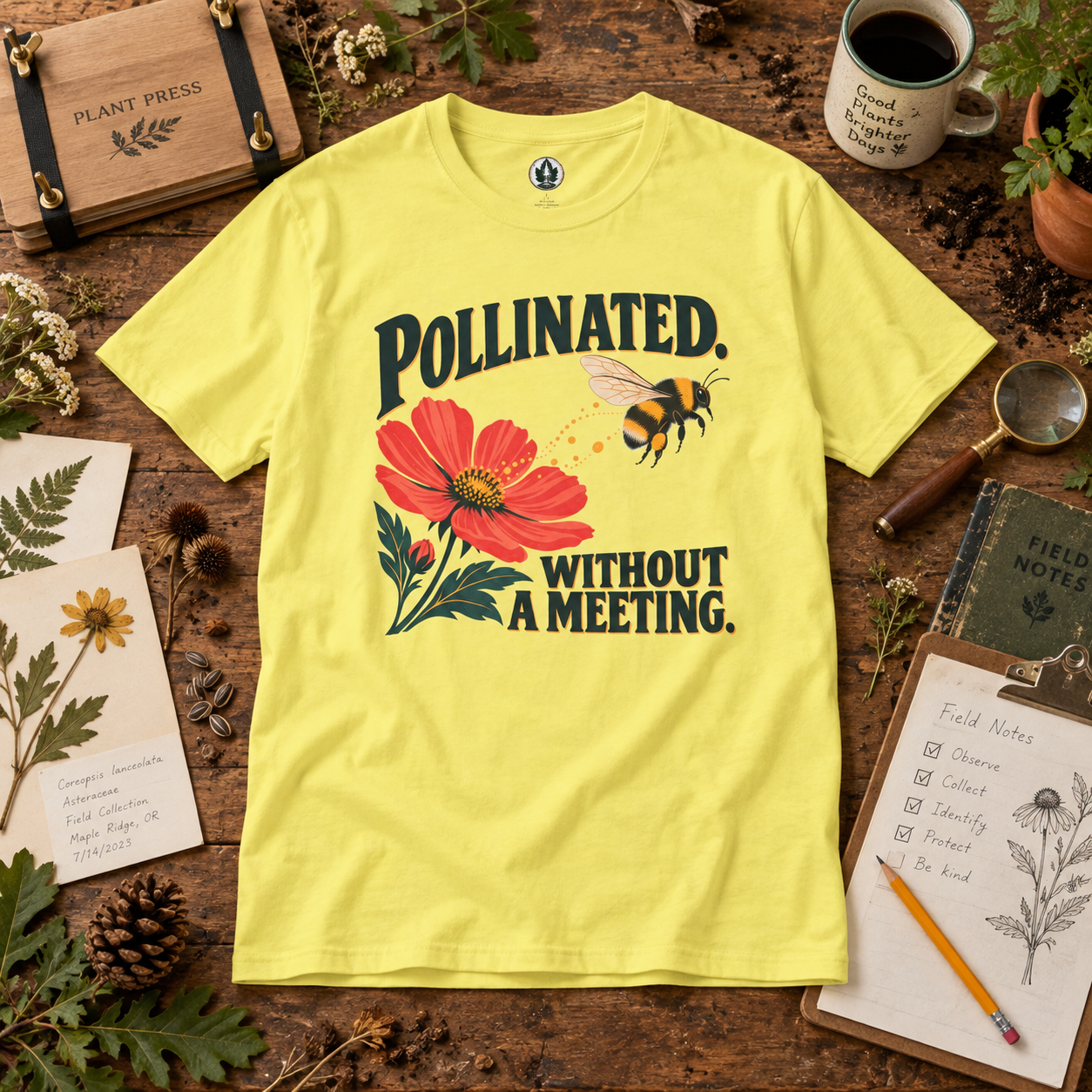 Pollinated. Without a Meeting T‑Shirt