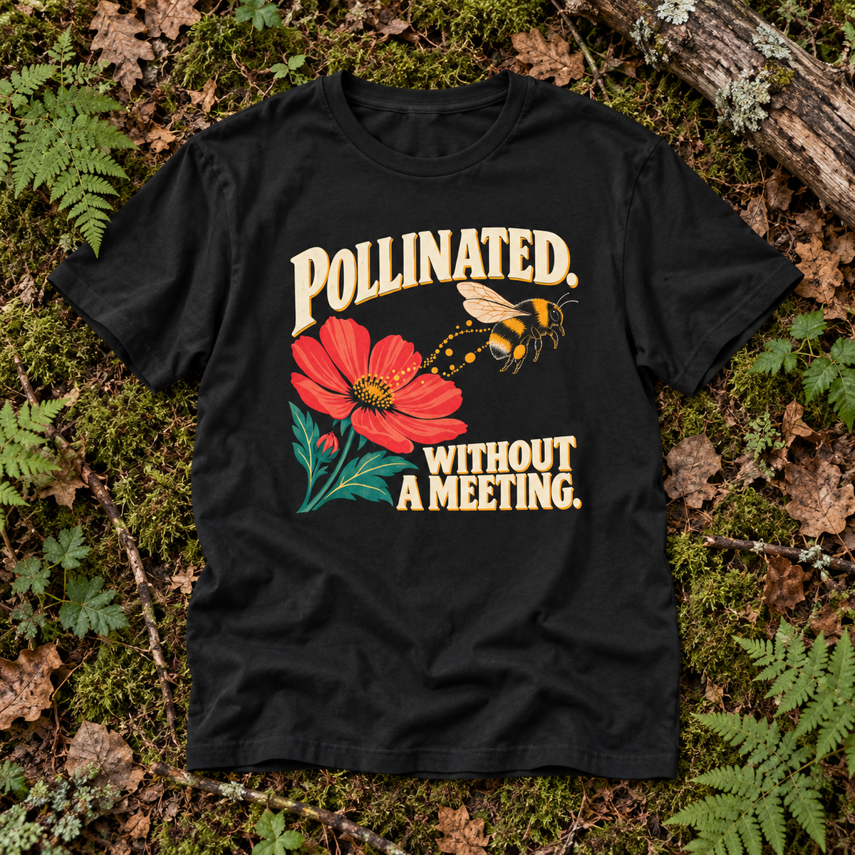 Pollinated. Without a Meeting T‑Shirt