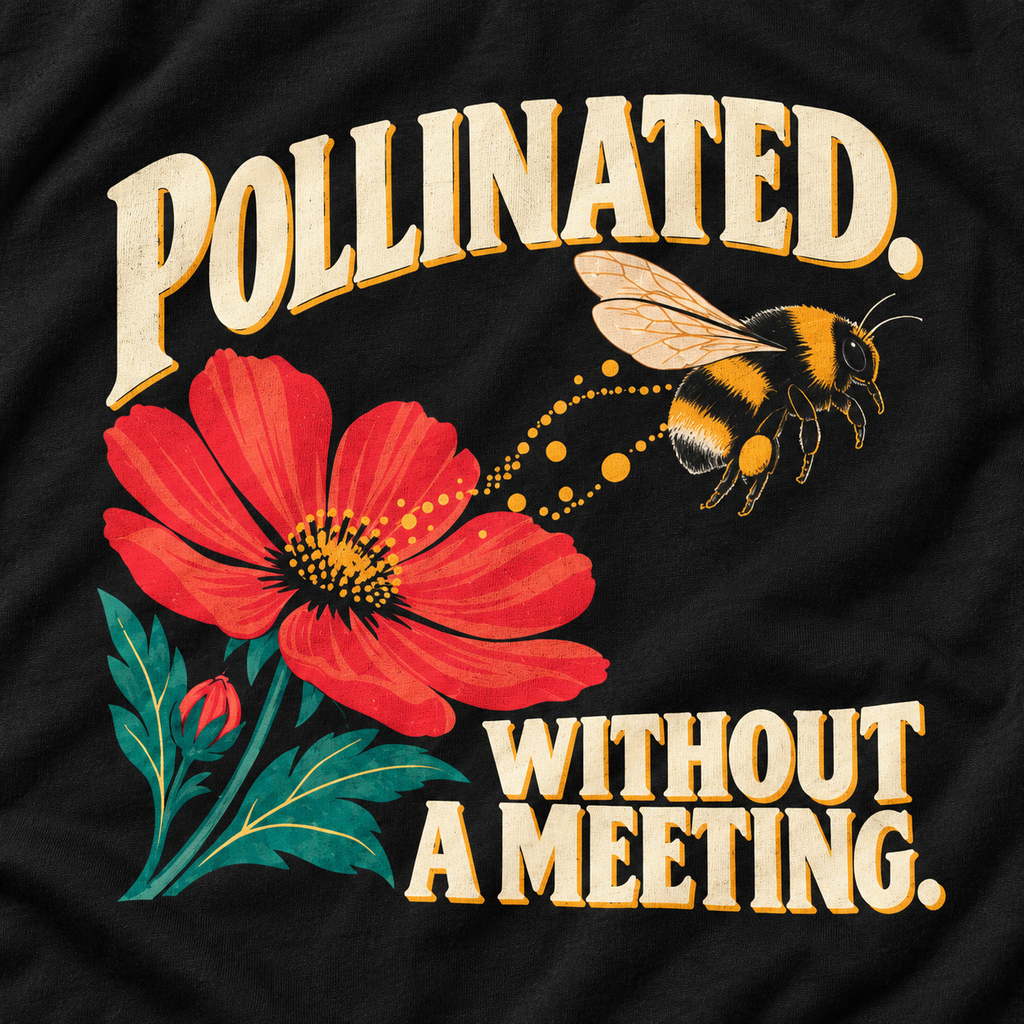 Pollinated. Without a Meeting T‑Shirt