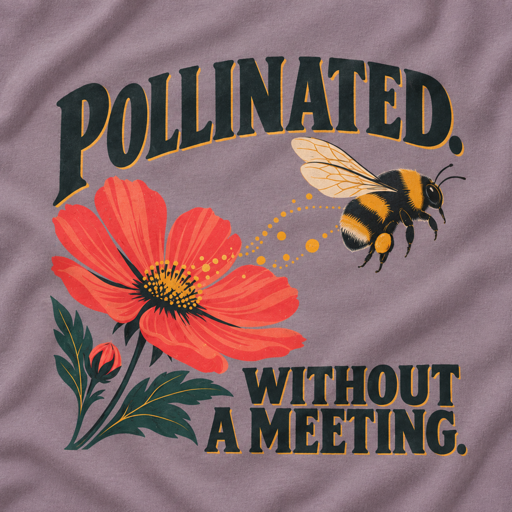 Pollinated. Without a Meeting T‑Shirt