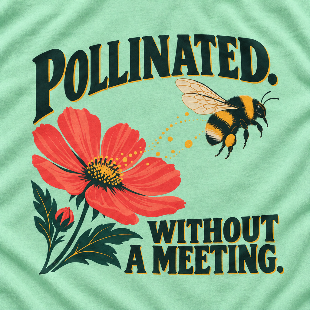 Pollinated. Without a Meeting T‑Shirt